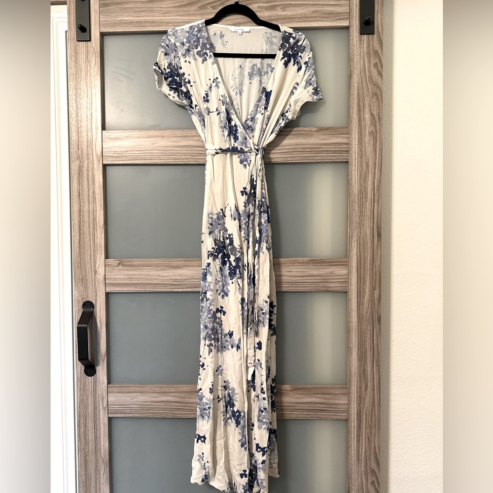 Poppywells Wrap Maxi Dress
